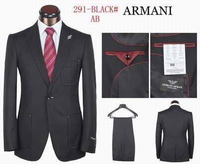 costume armani pas cher